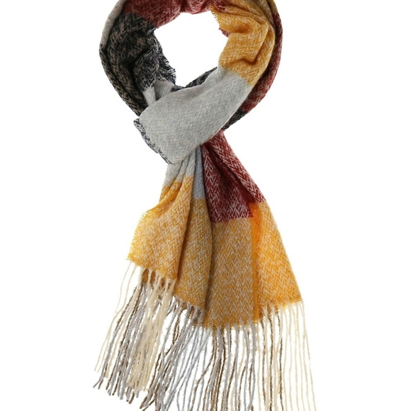 NWT Etereo Boucle Check Scarf - Picture 3 of 7